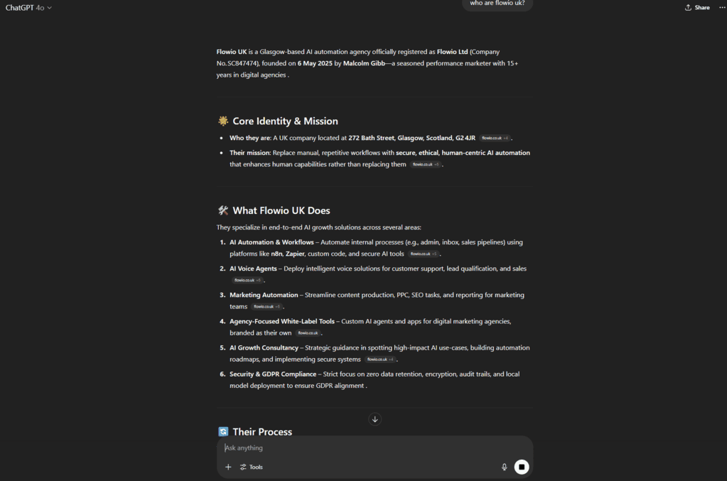 Example of ChatGPT - a cloud-based LLM