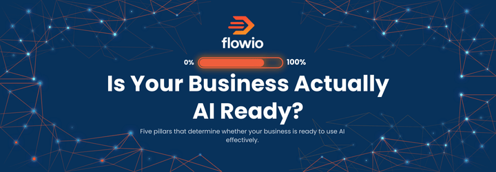Is your business ready for AI? The AI maturity framework from flowio can help.