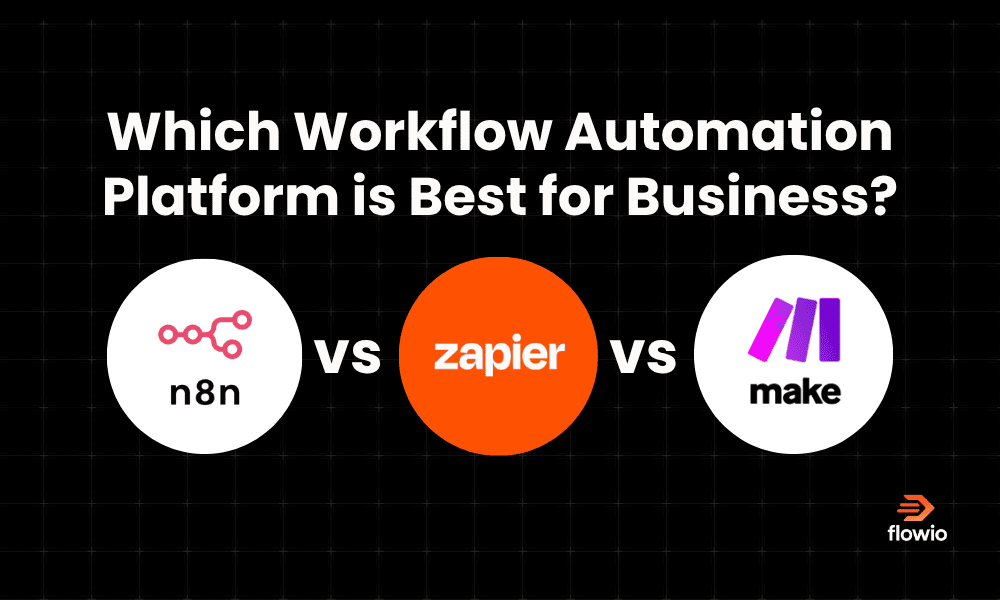 n8n vs Make vs Zapier - which workflow automation platform is best for business?